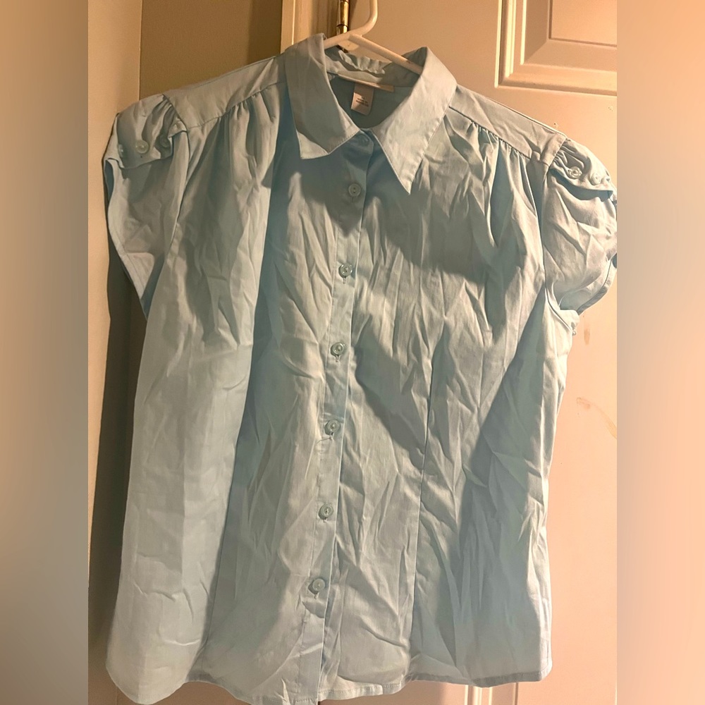Dress barn super cute puffer sleeve